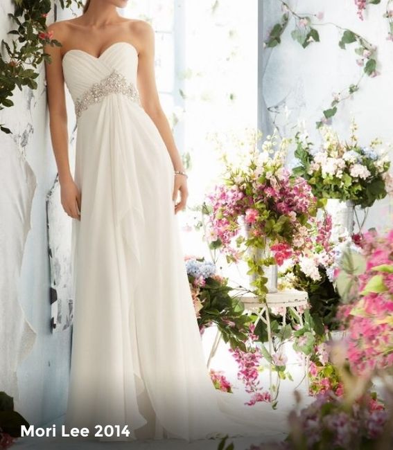 Vestidos de novia, estilo: romántico, sencillo y elegante. - 7