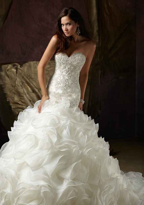 Vestidos de novia, estilo: romántico, sencillo y elegante. - 1