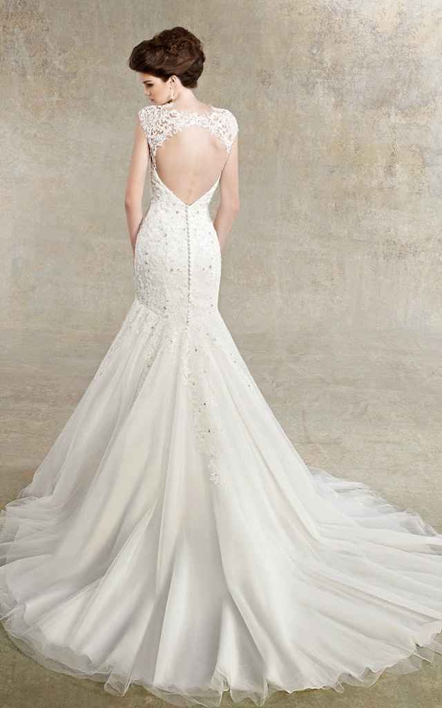 Vestidos de novia, estilo: romántico, sencillo y elegante. - 3
