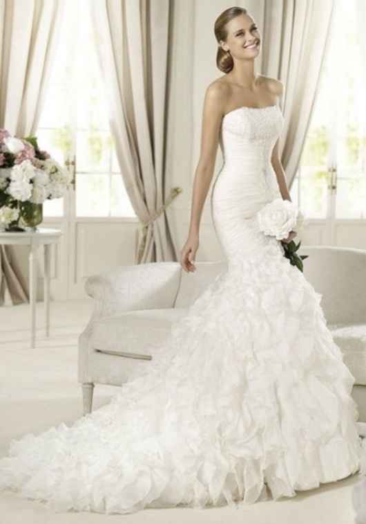 Vestidos de novia, estilo: romántico, sencillo y elegante. - 10