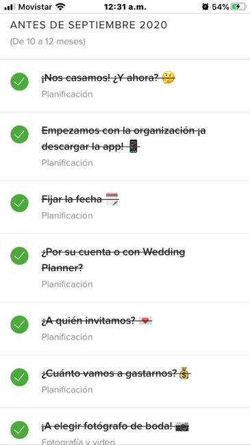 ¡Sácale una captura de pantalla a tu lista de tareas de Bodas.com.mx! 11