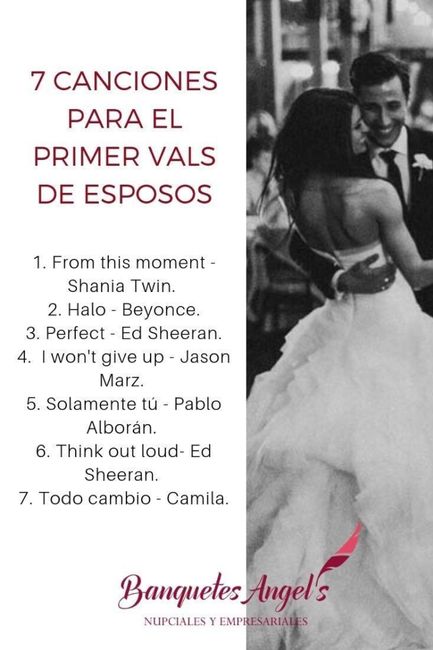 Canciones para vals 😍 3