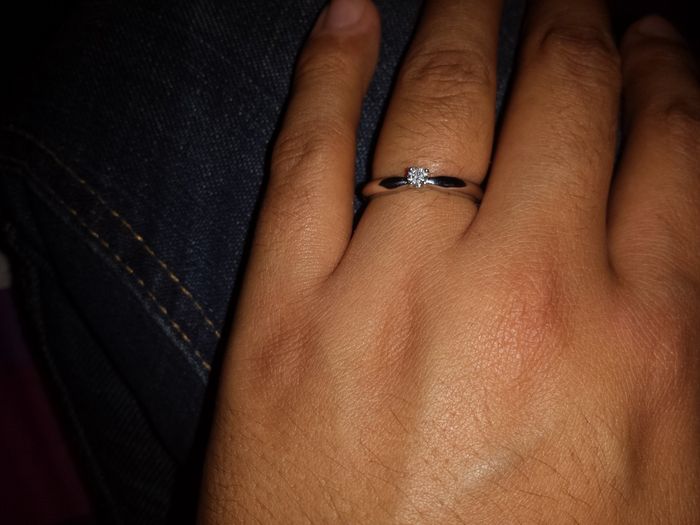 Les presento mi anillo. esta hermoso - 1