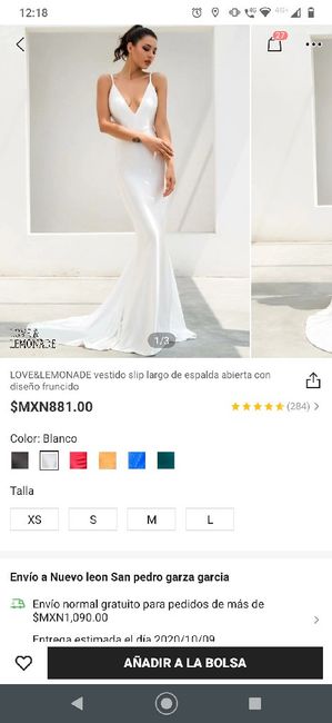 Costo Normal Vestido de Novia 2