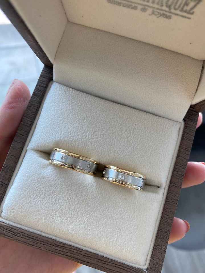 Al fin están listas nuestras argollas 😍 - 1