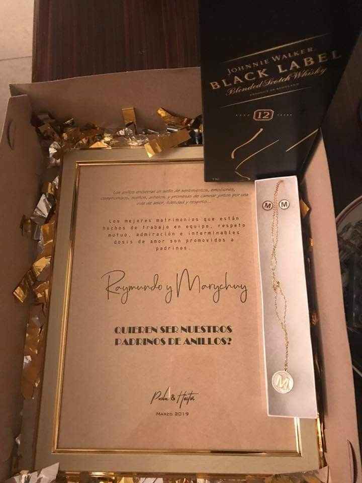 Petición padrinos de anillos🤩 - 3