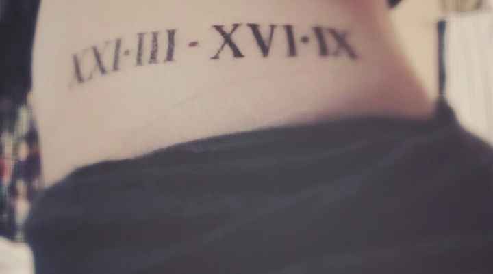 Mí vestido coloreado por mis tatuajes! - 3