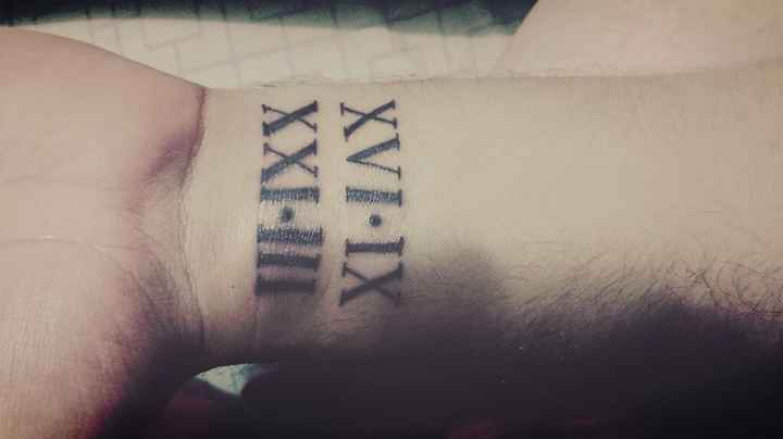 Mí vestido coloreado por mis tatuajes! - 4