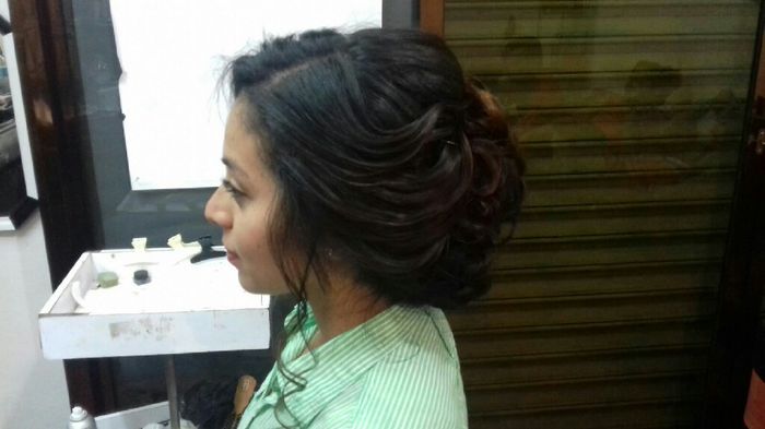 Mi prueba de maquillaje y peinado!!! - 2