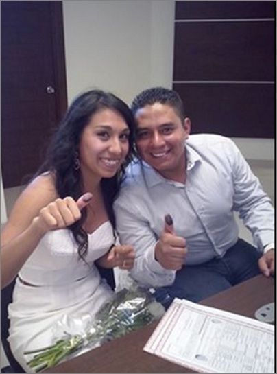 BODA CIVIL EDGAR  Y JANETH!!