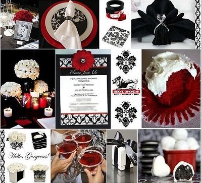 blanco negro rojo