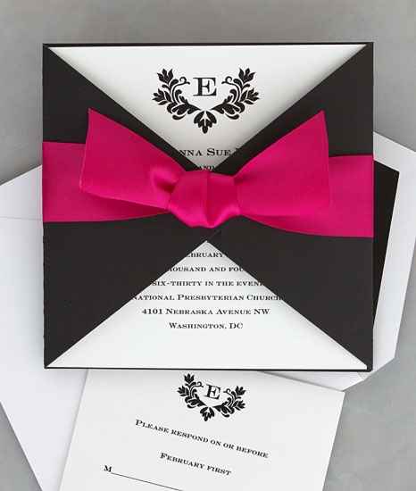 Hot Pink and Black
