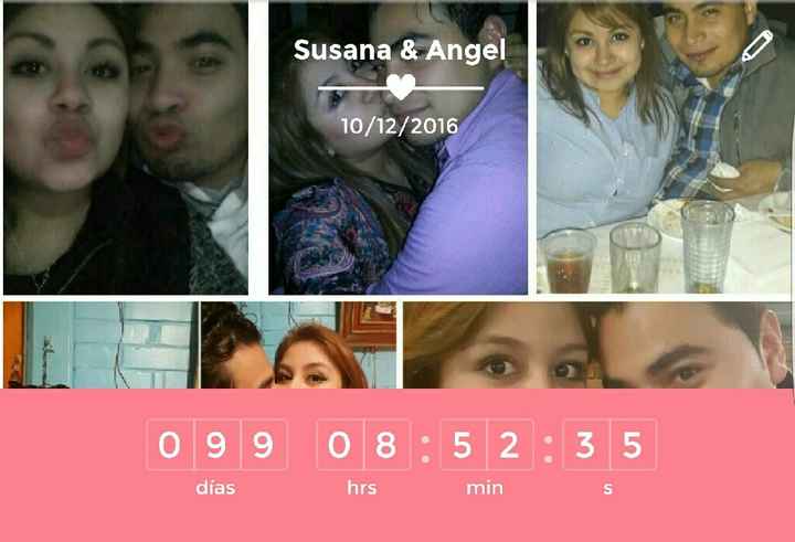 A cuantos días de estan para el gran día ? - 1