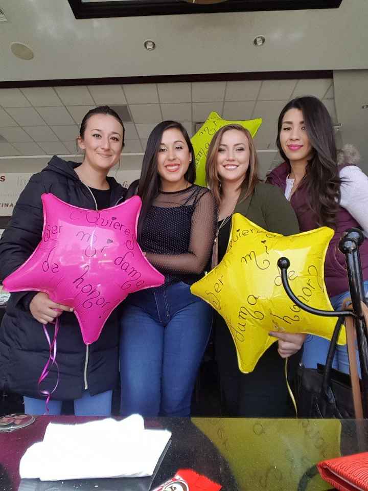  Quieres ser mi dama de honor? - 1