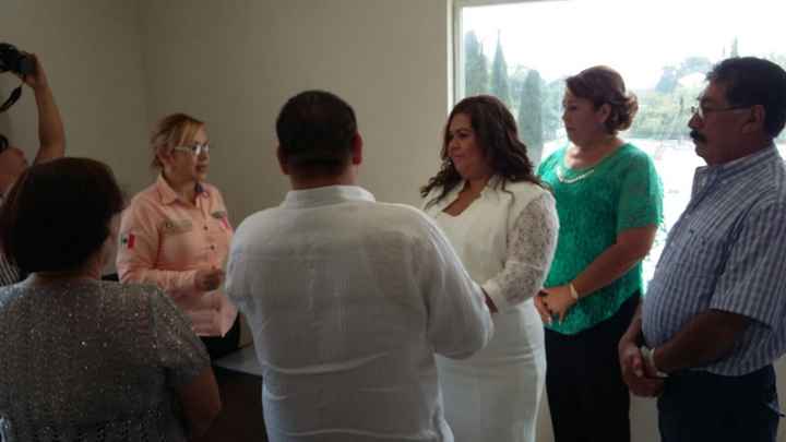 Nos casamos por el civil - 1