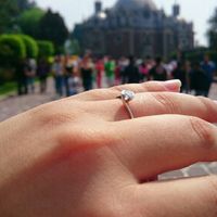 Fotos lindas con su anillo de compromiso - 1