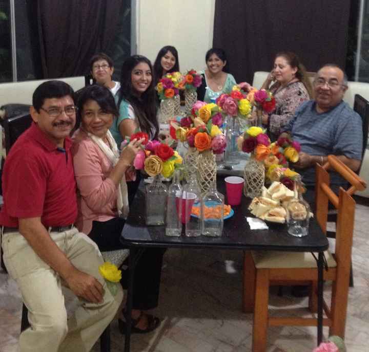 Familia Decorando!