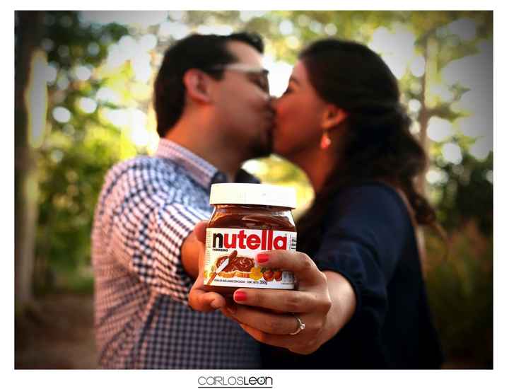 Novios y Nutella