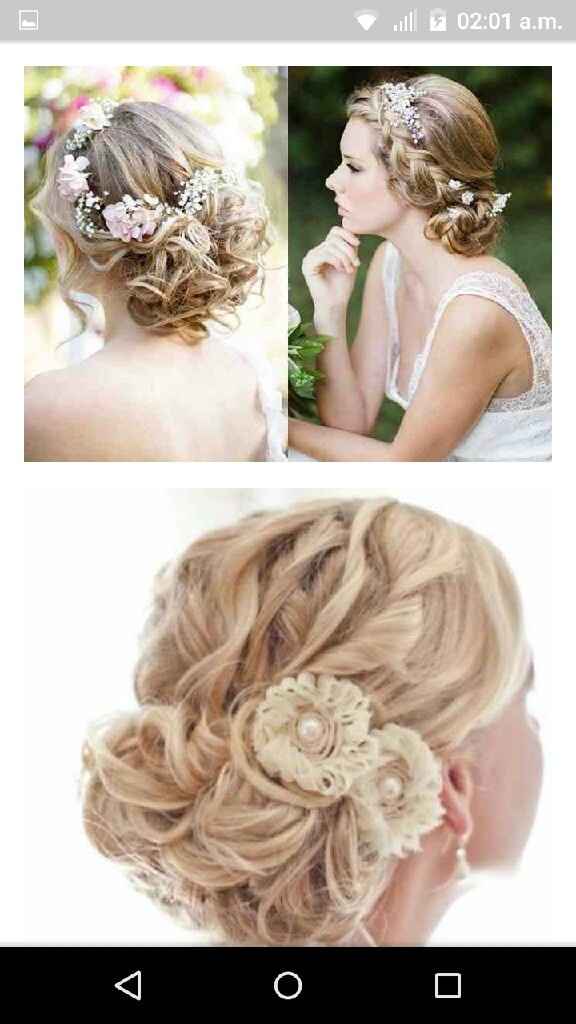 Coronas de flores o tocado - 1