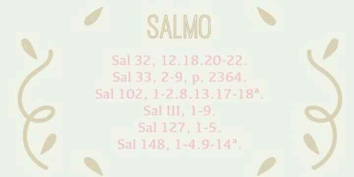 Lecturas biblicas - 3