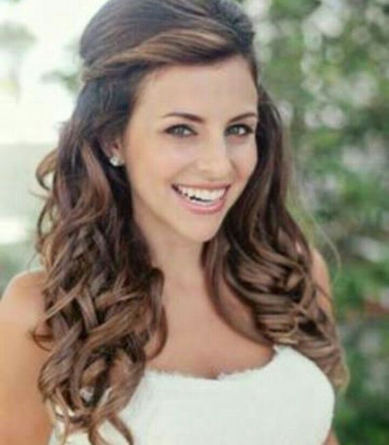 Peinado con cabello suelto y lacio - 4