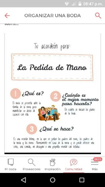 Pedida de mano... que hacer!? - 1