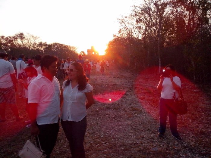 Equinoccio de primavera Dzibilchaltun 2015