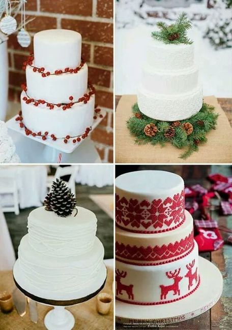 Pasteles de boda.. para navidad? - 12