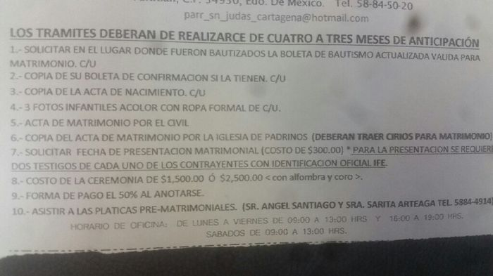 ¿qué proceso se hace para casarte por la iglesia? - 1