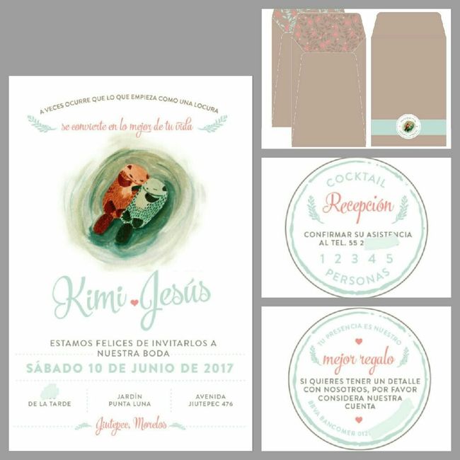 Por fin! invitaciones casi listas! - 2