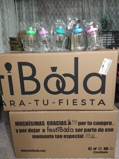 Vasos/termos es recomendable dar en la boda? - 1