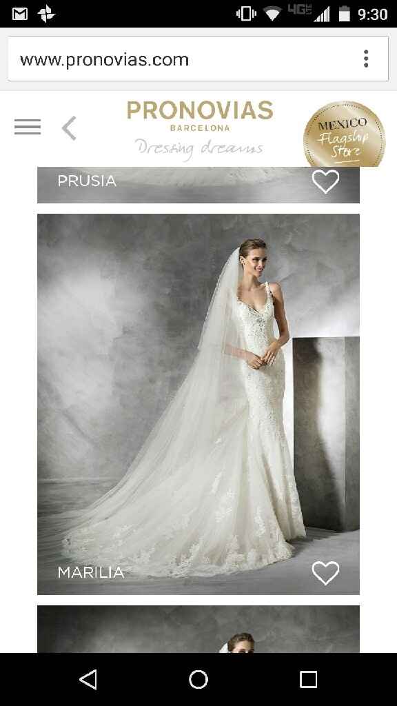 Catalogo de vestidos corte sirena :) - 1