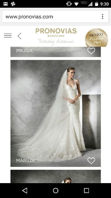 Catalogo de vestidos corte sirena :) - 1