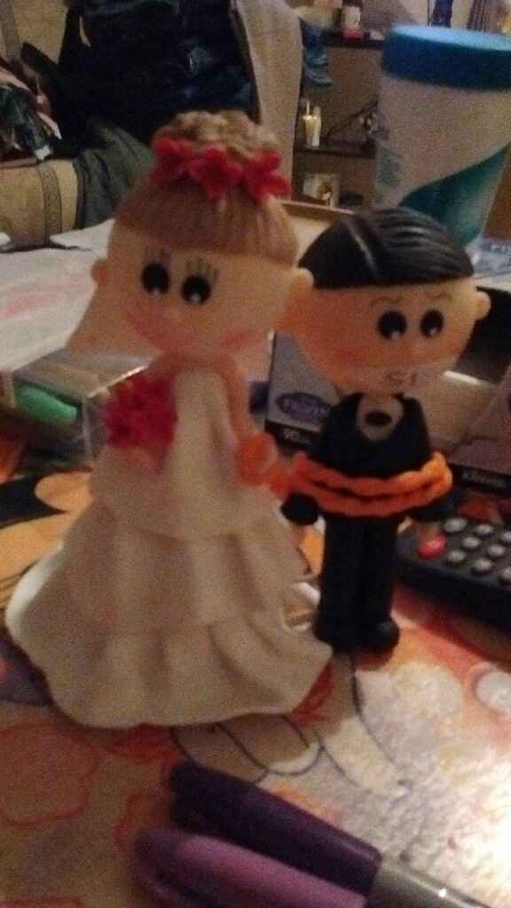 Muñecos del pastel :3 - 1