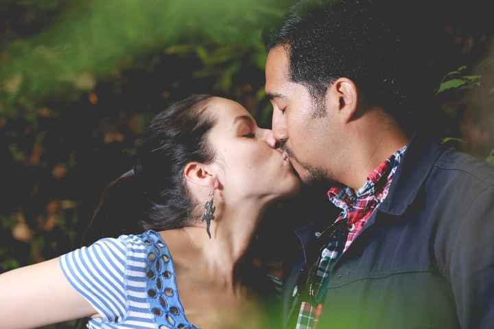 beso romatico