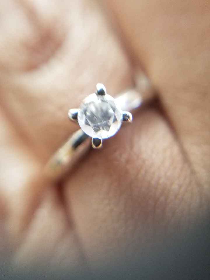 Si hubieras podido elegir el anillo de compromiso.. - 1