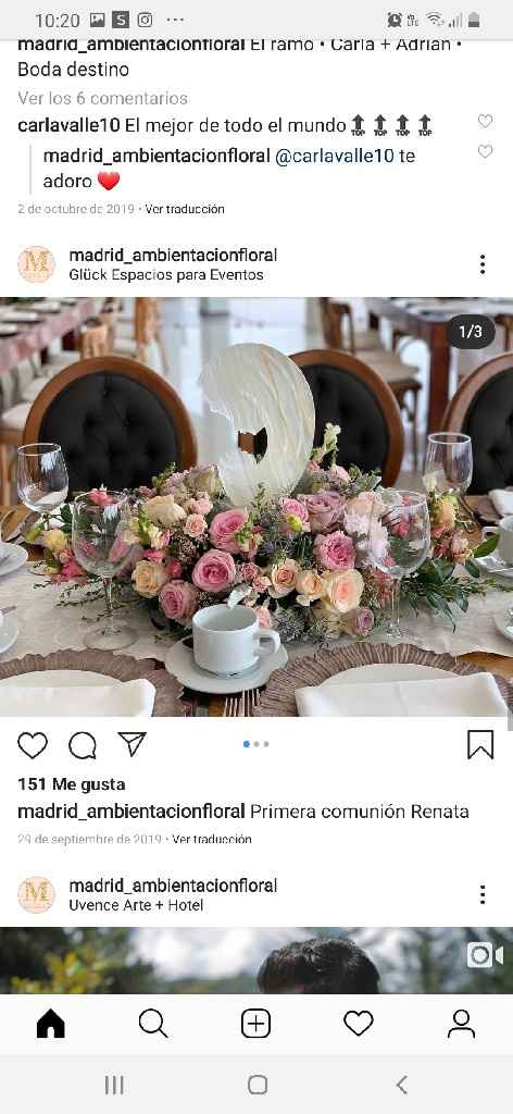 Collage: Centros de mesa - 1