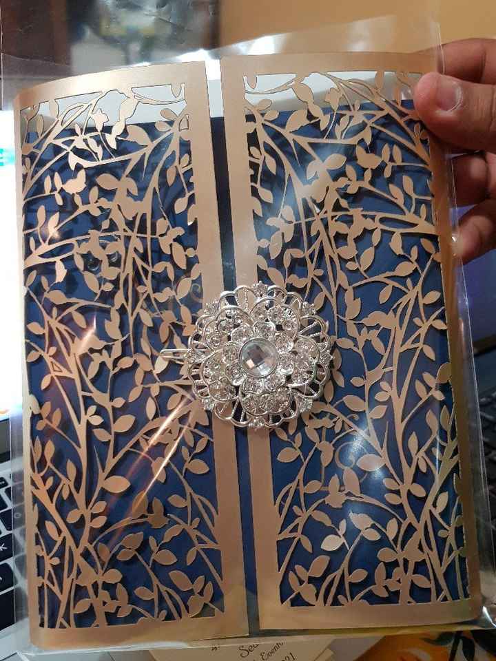 Por fin llegaron nuestras invitaciones!!! - 1