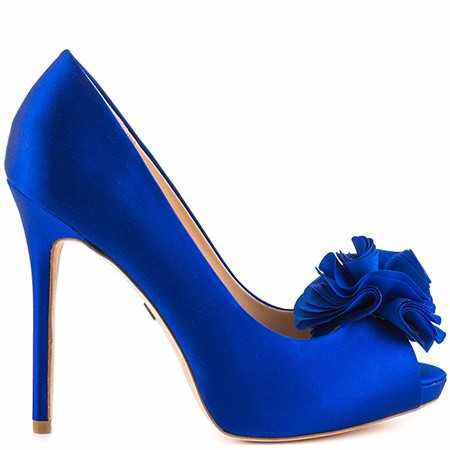 Zapatillas en color azul. - 1