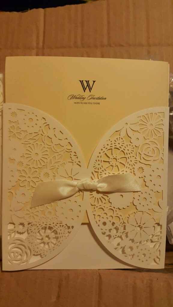 Llegaron mís invitaciones de aliexpress - 2