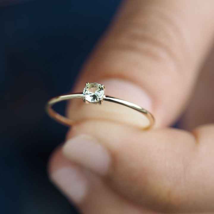 Si hubieras podido elegir el anillo de compromiso.. - 1