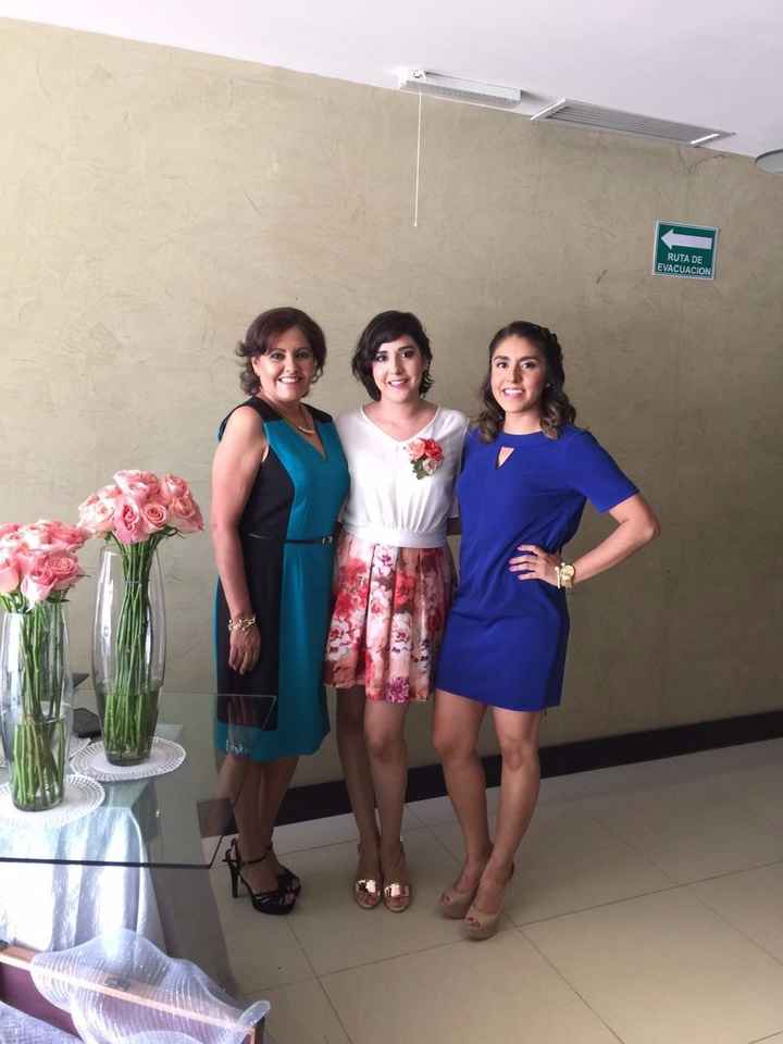 Mi mami y mi hermana