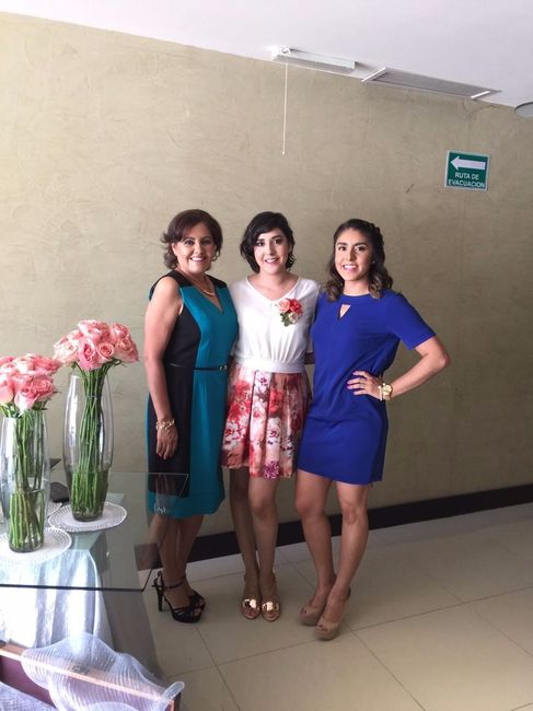 Mi mami y mi hermana