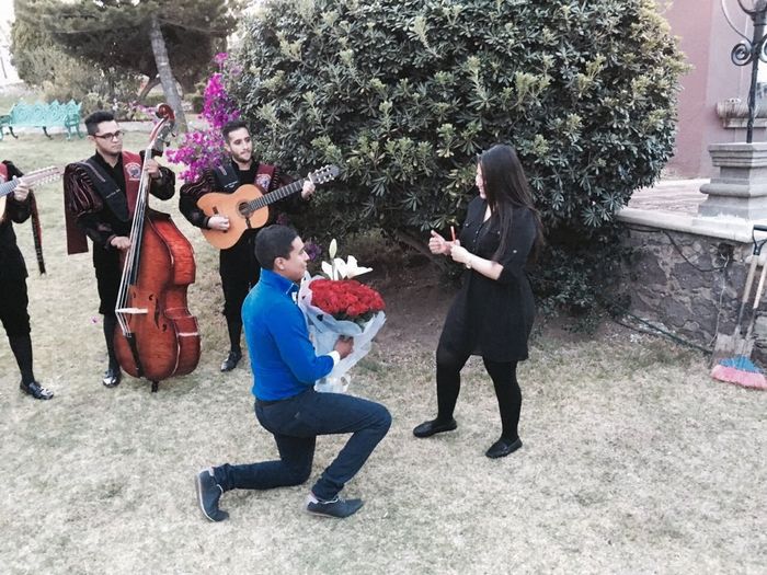 Fotos con las que anuncié mi compromiso - 1