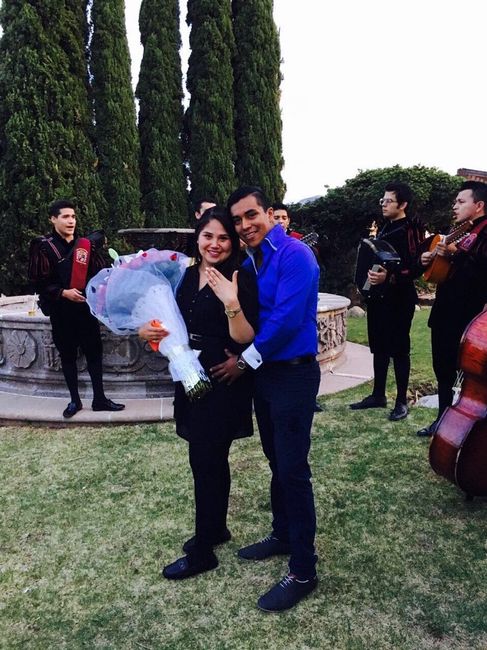 Fotos con las que anuncié mi compromiso - 2