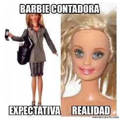 expectativa vs realidad