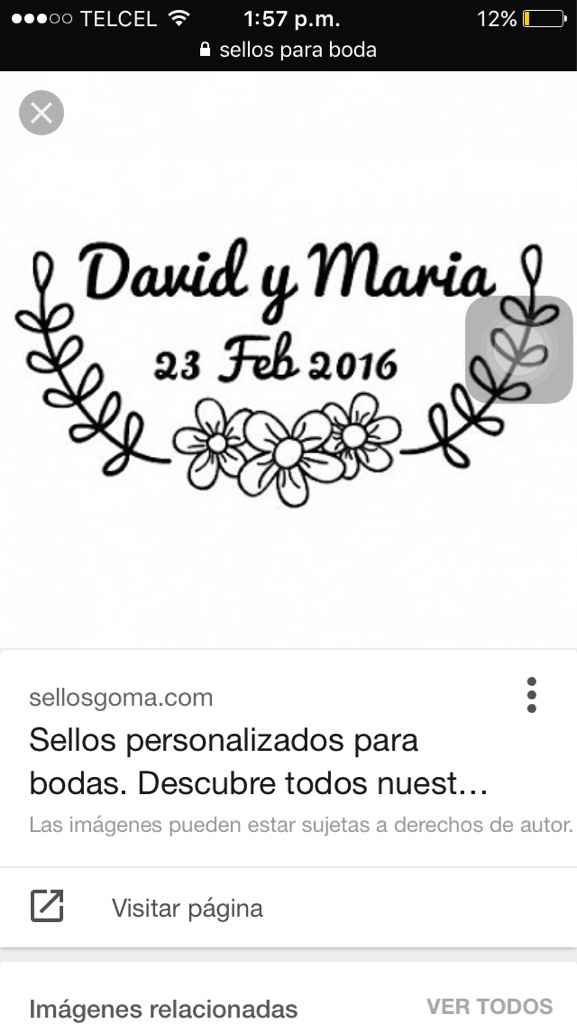 Sellitos para tu boda - 1