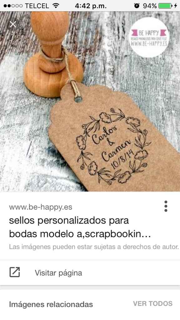 Sellitos para tu boda - 2