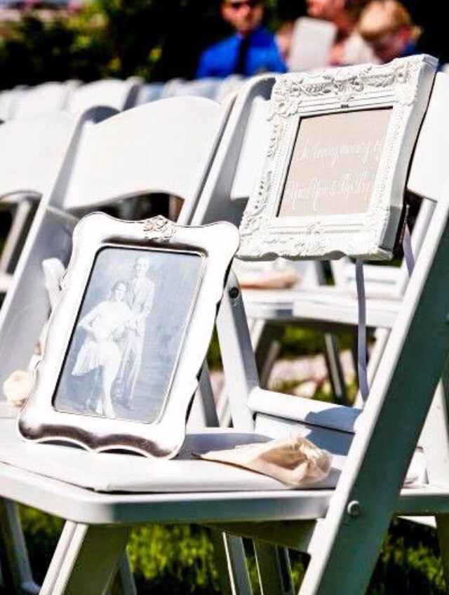 Ideas para recordar ausencias familiares en la boda - 2