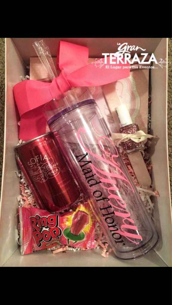 Ideas para pedirle a tu amigas que sean tus damas - 11